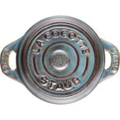 Staub Darilni keramični pekači 200 ML 4 kosi turkizne košare