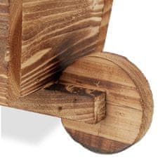 Northix Set samokolnic Plant 2 z nosilnostjo 200 kg in plastičnim koritom