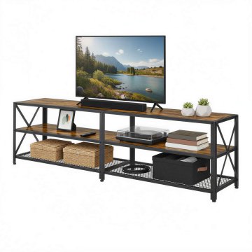 Songmics TV regal 178x39x52 cm rjav