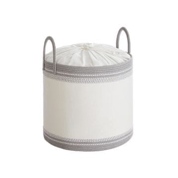 Songmics Košara za perilo 50x50x46 cm Siva