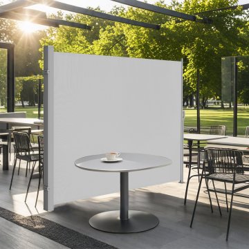 Songmics Stranski nadstrešek 200x350 cm Siva