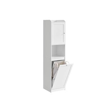 Songmics Kopalniška omarica 40x40x170 cm Bela