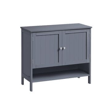 Songmics Omara za čevlje 35x80x70 cm siva