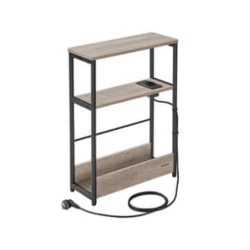 Songmics Stranska mizica 18x45x58 cm