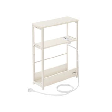 Songmics Stranska mizica 18x45x58 cm bela