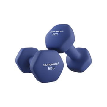 Songmics Set uteži 2 kosa 21x105 cm modra