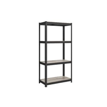 Songmics Shranjevalna polica 160x80x40 cm modra