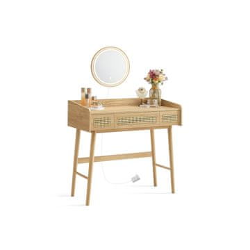 Songmics Toaletna mizica 43x90x82 cm bež