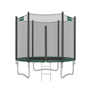 Songmics Trampolin 244x239 cm Črna