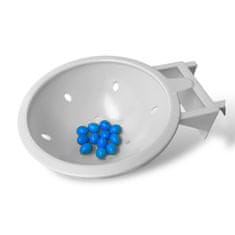 Nikcorp Umetna velikonočna jajca, miniaturna dekorativna jajčka za ustvarjanje, modra, 1 x 1,5 cm, komplet 60 kosov