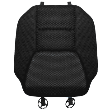 Nikcorp Ergonomska ortopedska blazina za avtomobilski sedež iz spominske pene, klinasta podlaga za sedenje, zračna 3D mrežica