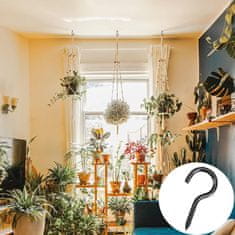 Nikcorp Vijačni kavlji za les in strop, 40 mm, komplet 20 kosov, robustni jekleni kavlji za DIY montažo in obešanje, črna barva