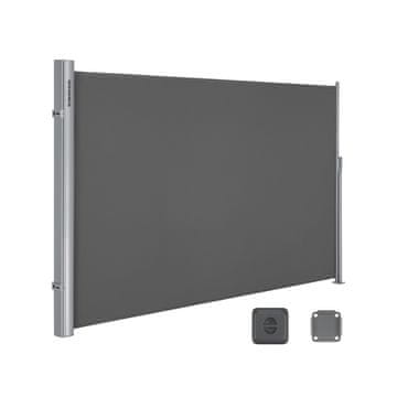 Songmics Stranski nadstrešek 200x350 cm Siva