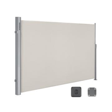 Songmics Stranski nadstrešek 200x350 cm siva