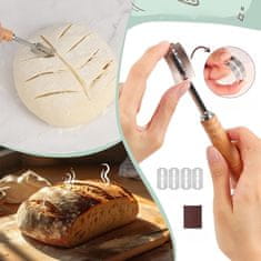 Nikcorp Komplet za peko kruha, 2 kosa, silikonski modelčki za vzhajanje in peko s pripomočki, zložljivi, turkizne barve