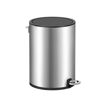 Songmics Kozmetični koš 188x188x257 cm srebrne barve