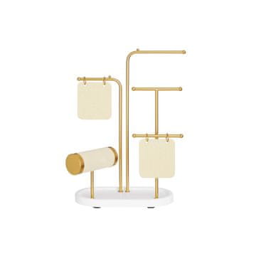Songmics Stojalo za nakit 108x204x315 cm zlato