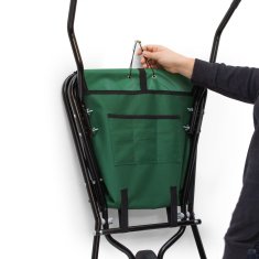 Northix Zložljiva samokolnica za enostavno shranjevanje in transport