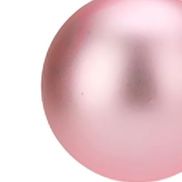 Northix Set mat kroglic za božično drevo 50 kosov srebrni trakovi