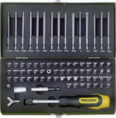 PROXXON 75-delni Set varnostnih in posebnih bit-nastavkov