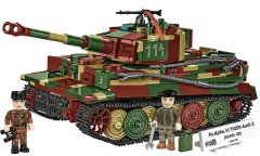 Cobi 3124 PzKpfw VI Tiger Ausf E, 2v1, 1:35, 862 k, 2 f