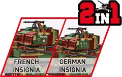 Cobi 3124 PzKpfw VI Tiger Ausf E, 2v1, 1:35, 862 k, 2 f