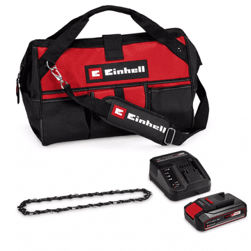 Einhell akumulatorska verižna žaga GE-PS 18/15 Li Bag Kit (4600043)