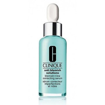 Clinique Anti Blemish Solutions Anti Acne Smoothing Serum (serum za korekcijo gubic) 30 ml