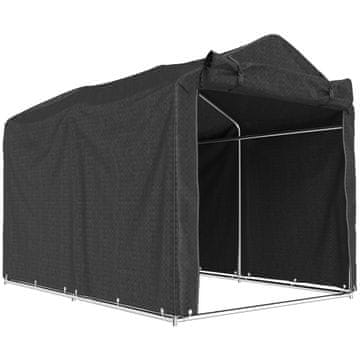 Homestar Garažna šotorska streha 220x157x165 cm Črna