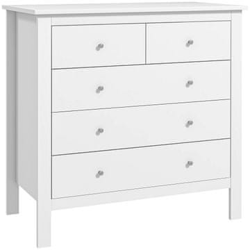 Homestar Omara 79x395x805 cm Bela