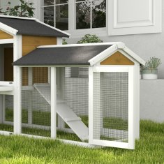 Homestar Zajčja hišica 2 nivoja 147x54x84 cm rumena