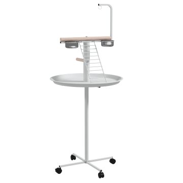 Homestar Stojalo za papigo 60x60x138 cm belo