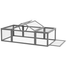 Homestar Kaninjakletka 180x90x48 cm Siva