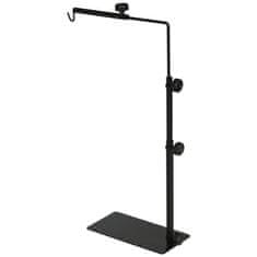 Homestar Stojalo za svetilko za plazilce 40x15x95 cm Črno