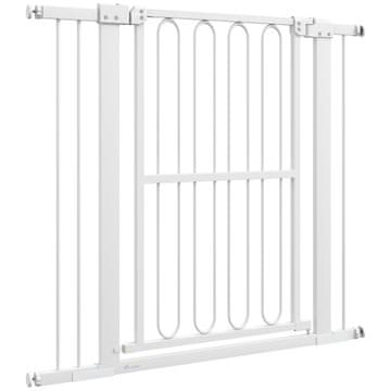 Homestar Pasja vrata nastavljiva stopniščna vrata 76-104x94 cm bela