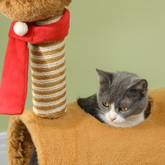 Homestar Mačje drevo 48x34x98 cm rjavo