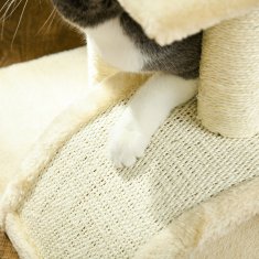 Homestar Mačje drevo 40x35x72 cm krem