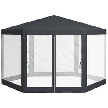 Homestar Vrtni paviljon 394x3412x250 cm temno siva