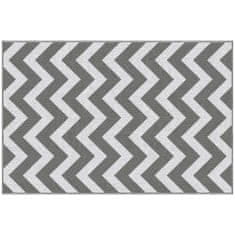 Homestar Zunanji preproga 121x182 cm siva vodoodporna