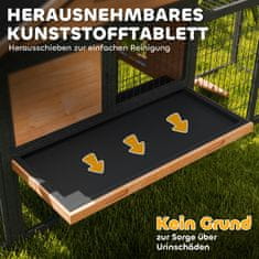 Homestar Zajčja hišica 2 nivoja z dvokapno streho 217x53x86 cm rumena