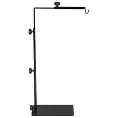 Homestar Stojalo za svetilko za plazilce 40x15x95 cm Črno