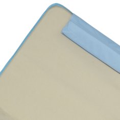 Homestar Set za plažno preprogo zložljiv nastavljiv ležalnik z naslonom za glavo 134x48x33-43 cm bež