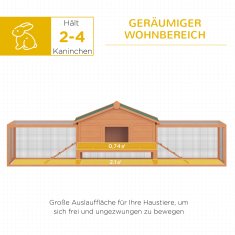 Homestar Zajčja hišica 100x68x59 cm