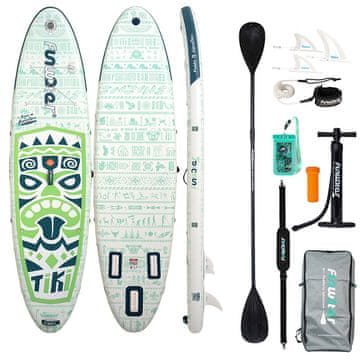 FunWater  SUP deska SUPFW05D Tiki 3,2m (zelena)