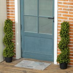 Homestar Set umetnih rastlin Spiralni evkalipt 90 cm zelena