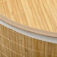 Homestar Košara za perilo 38x38x57 cm Bela