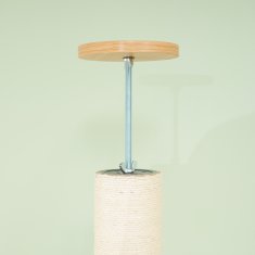 Homestar Mačje drevo stropna višina nastavljiva 40x40x230-250 cm rjava