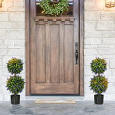 Homestar Set umetnih rastlin sivka 15x70 cm zelena