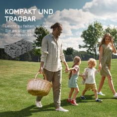 Homestar Zunanji preproga 182x274 cm črna in siva