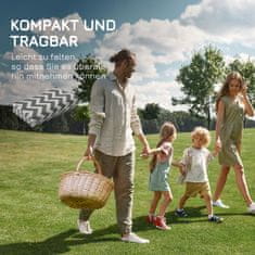 Homestar Zunanji preproga 121x182 cm siva vodoodporna